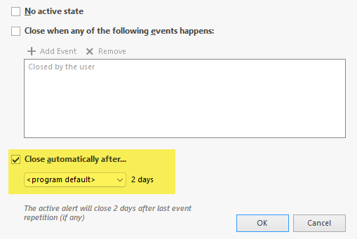 Alert Correlation Window