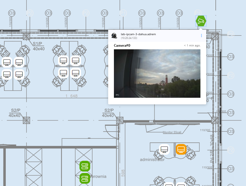 Floor plan view