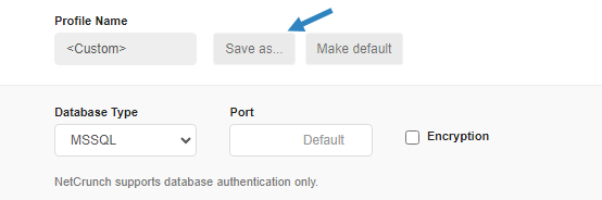 Save Profile