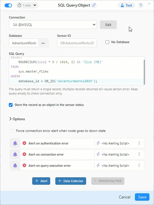 SQL Query Test