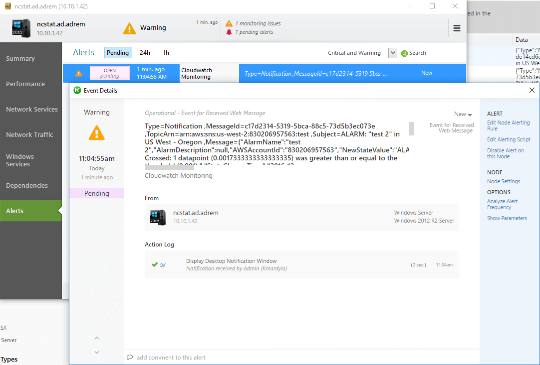 Cloudwatch-monitoring-alert