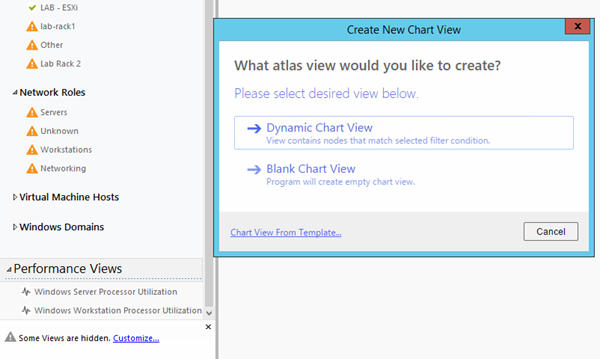 Dynamic Chart View