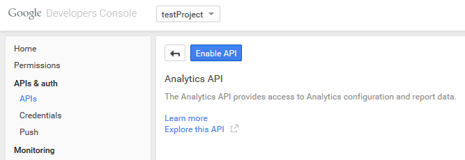 Activate API
