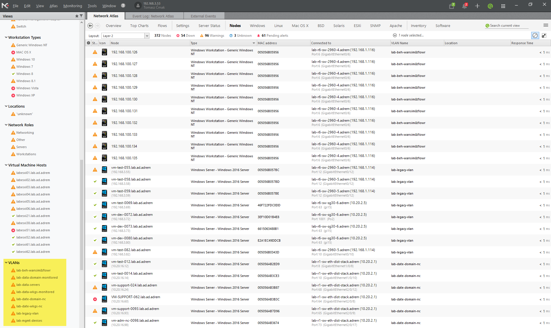 atlas tree vlans