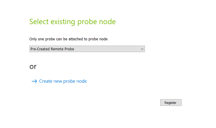 Select Probe