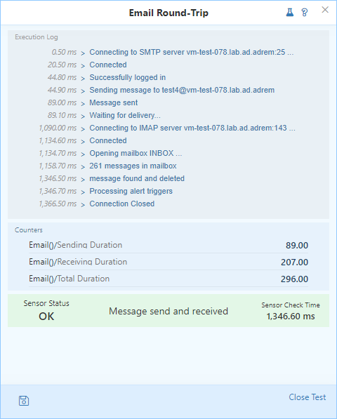 mailbox test