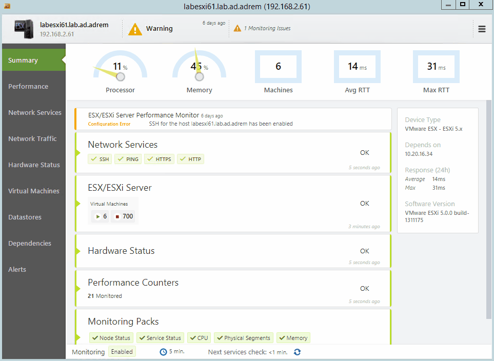 Adding a single device