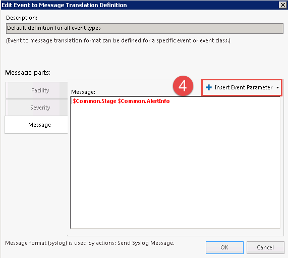 Modify Event Parameters