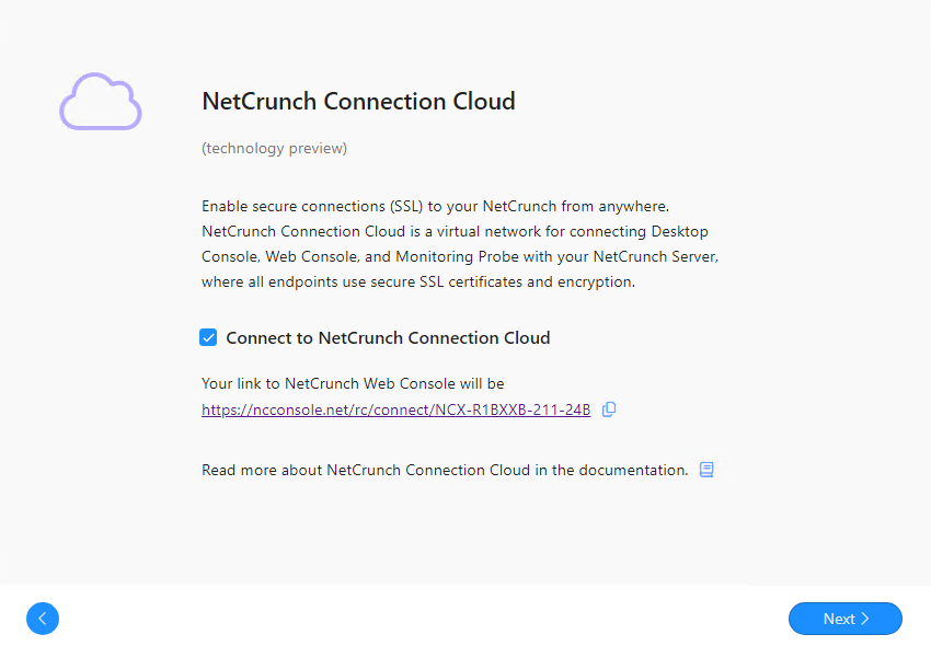 NetCrunch Connections Cloud