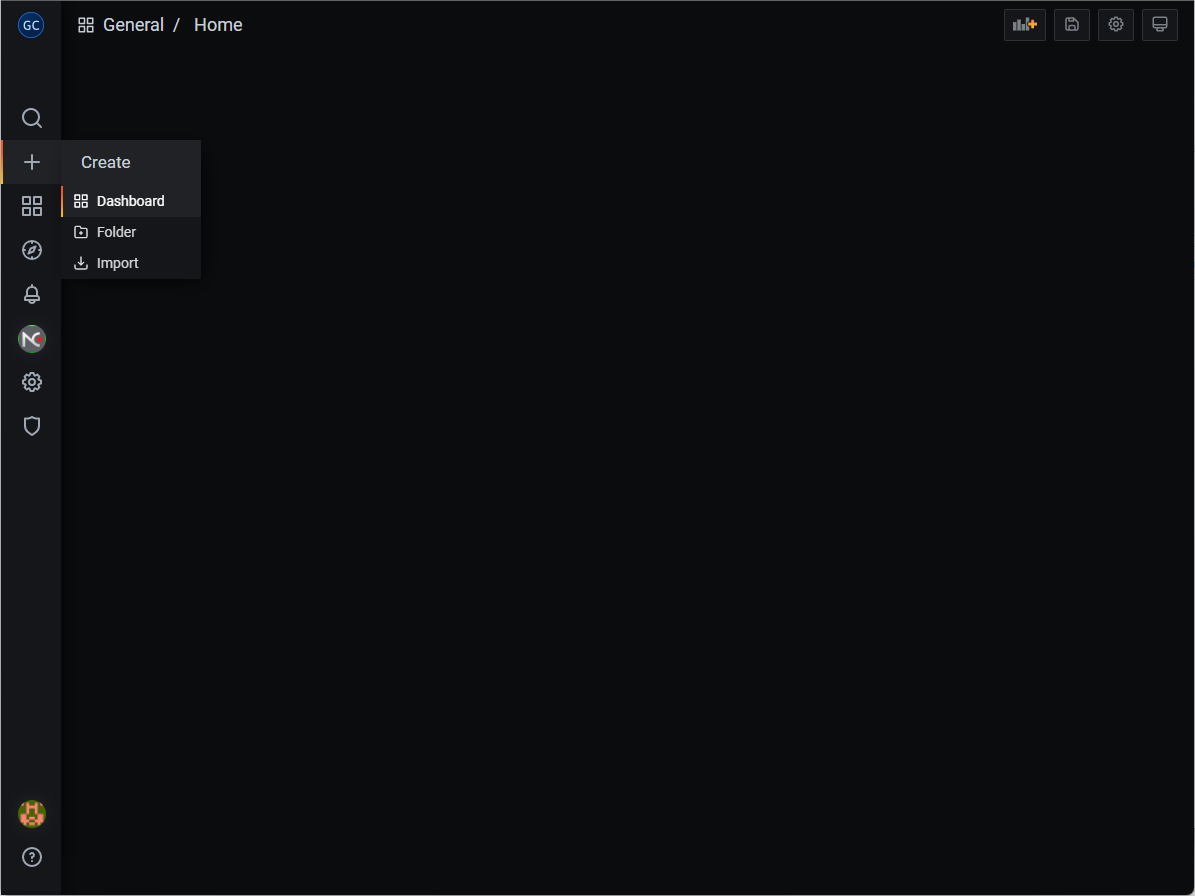 New dashboard