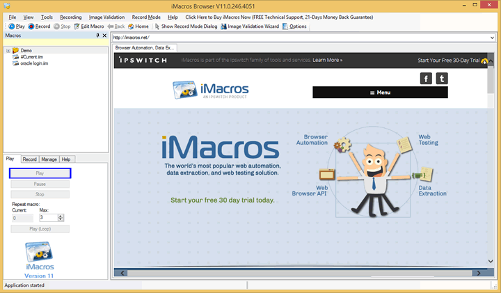 iMacro Browser