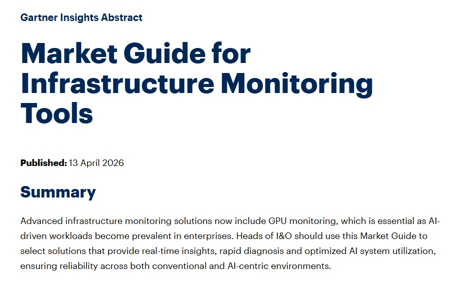 Gartner report abstract