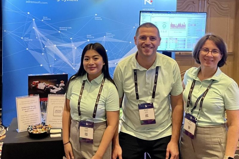 NetCrunch team at Info-Tech Live