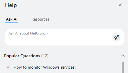 Ask AI Panel